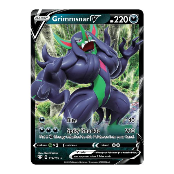 Grimmsnarl V Darkness Ablaze 114