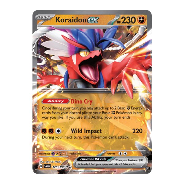 Koraidon ex Scarlet & Violet 125