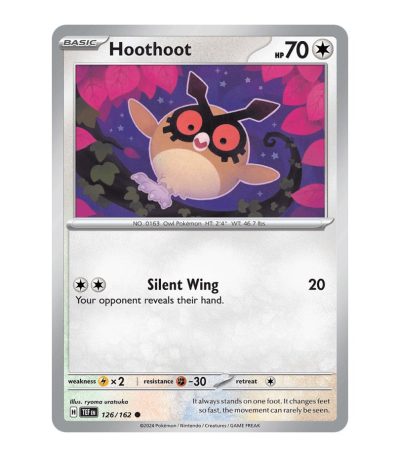 Hoothoot Temporal Forces 126