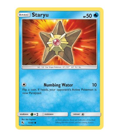 Staryu Hidden Fates 13