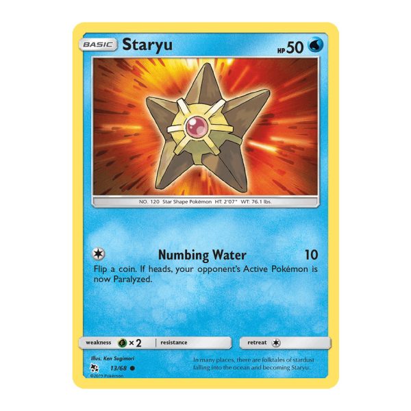 Staryu Hidden Fates 13