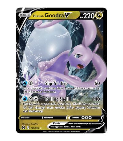 Hisuian Goodra V Lost Origin 135
