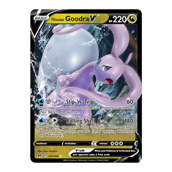 Hisuian Goodra V Lost Origin 135