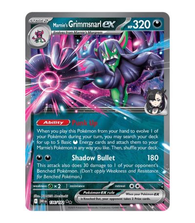 Marnie's Grimmsnarl ex Destined Rivals 136