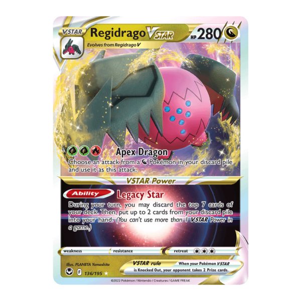 Regidrago VSTAR Silver Tempest 136