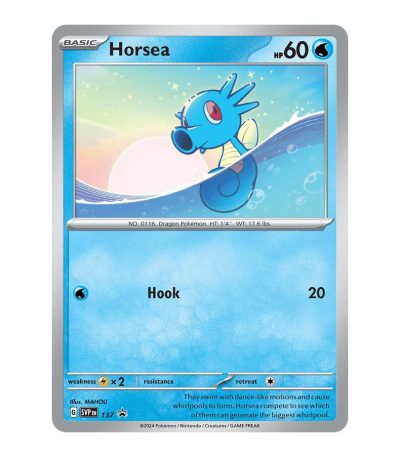Horsea SVP Black Star Promos 137
