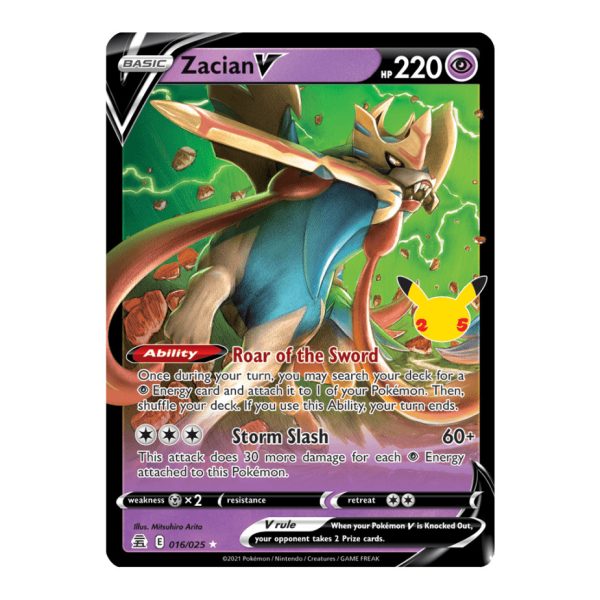 Zacian V Celebrations 16