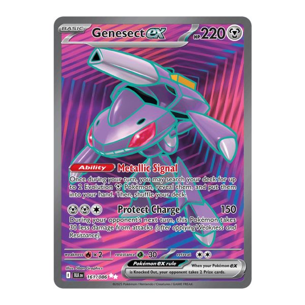 Genesect ex Black Bolt 161
