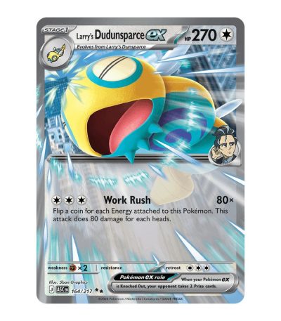 Larry's Dudunsparce ex Ascended Heroes 164