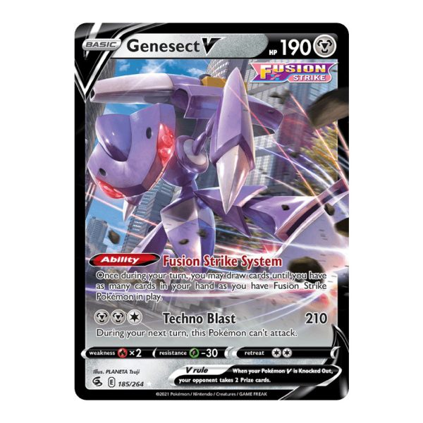 Genesect V Fusion Strike 185