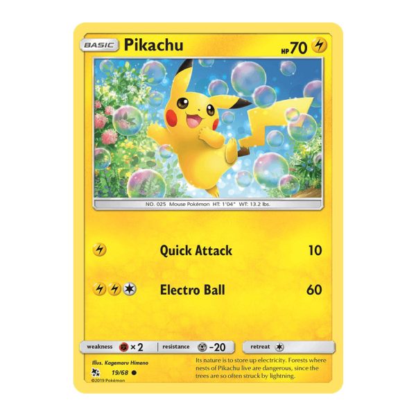 Pikachu Hidden Fates 19