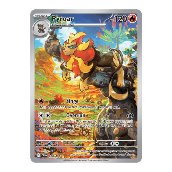 Pyroar Paldea Evolved 200