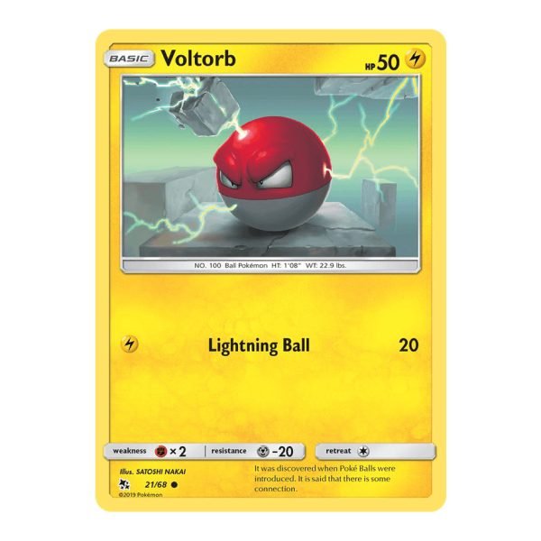 Voltorb Hidden Fates 21