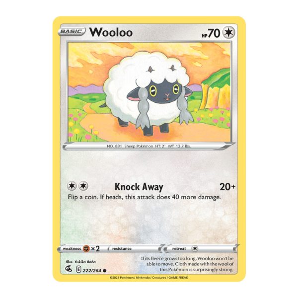 Wooloo Fusion Strike 222