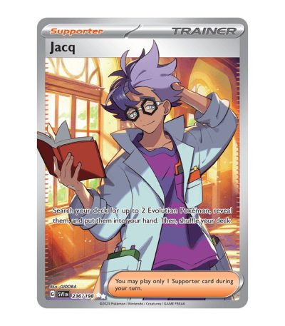Jacq Scarlet & Violet 236