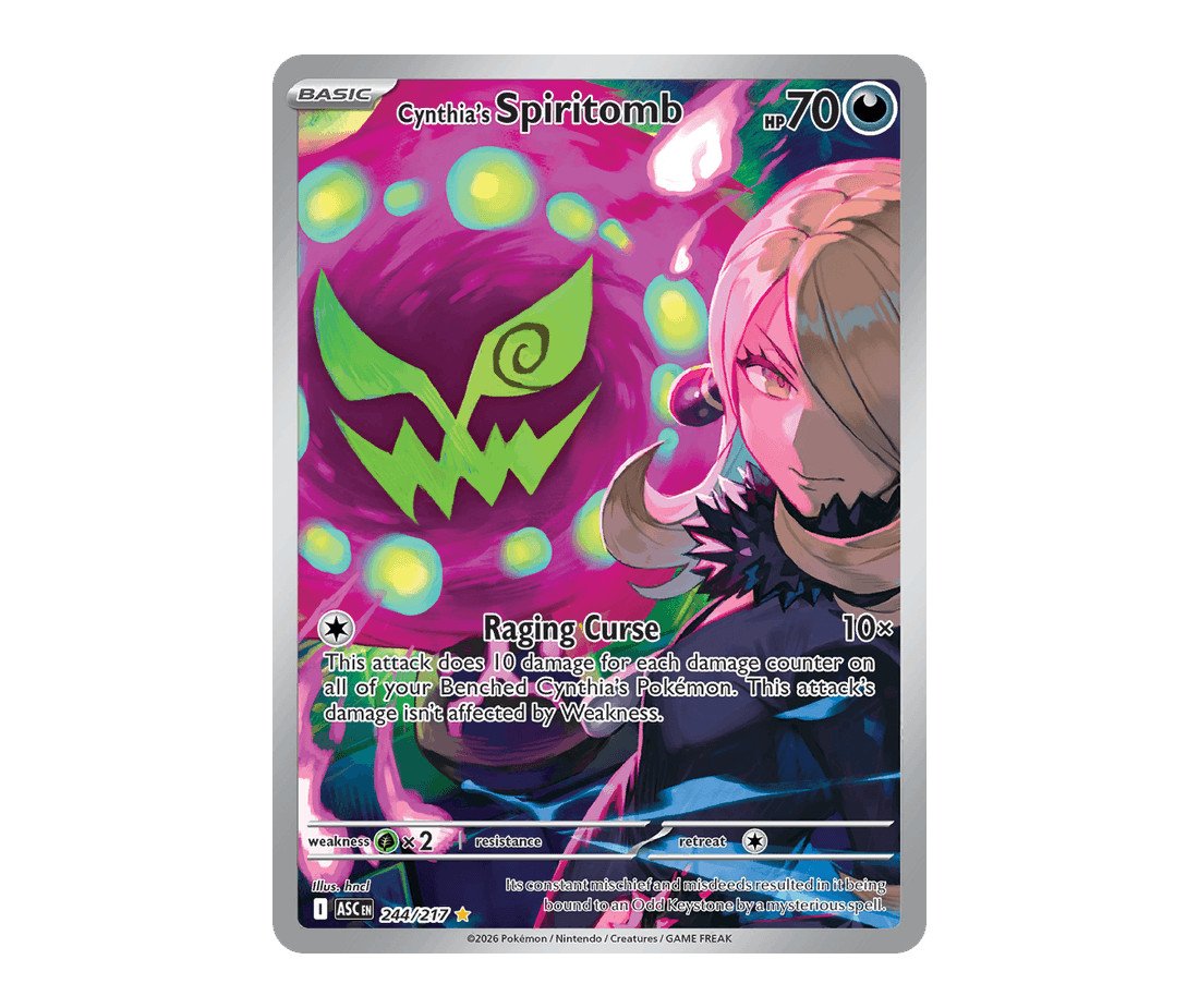 244-cynthias-spiritomb-ascended-heroes-en.jpg Cynthia's Spiritomb Ascended Heroes 244