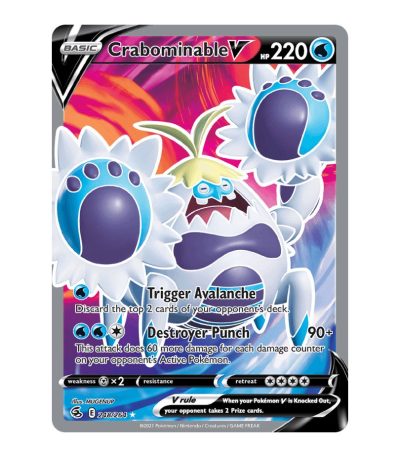 Crabominable V Fusion Strike 248