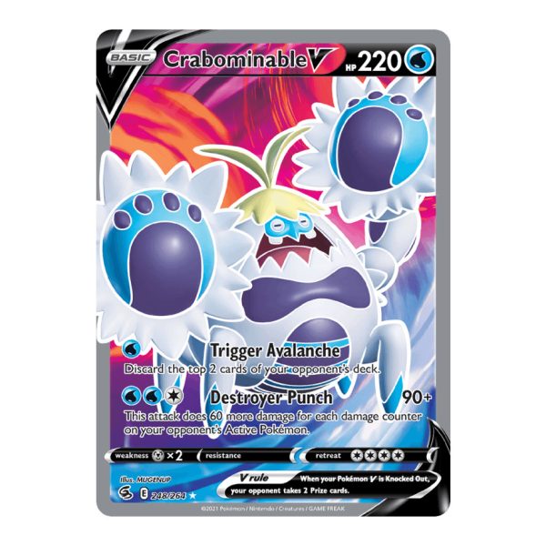 Crabominable V Fusion Strike 248