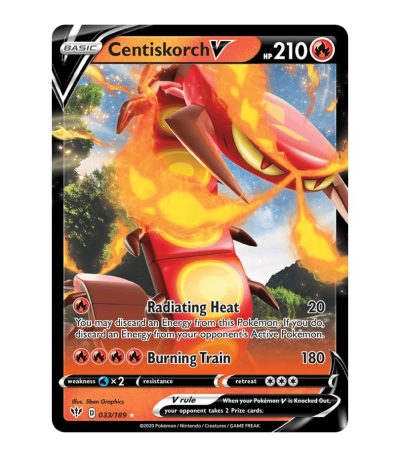 Centiskorch V Darkness Ablaze 33