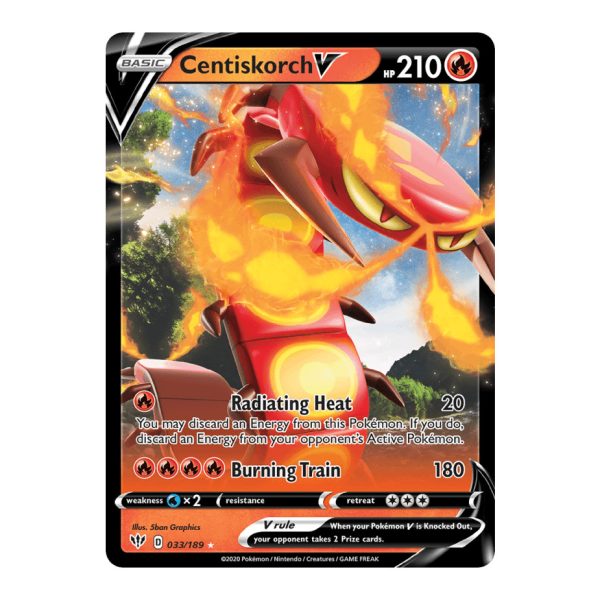 Centiskorch V Darkness Ablaze 33