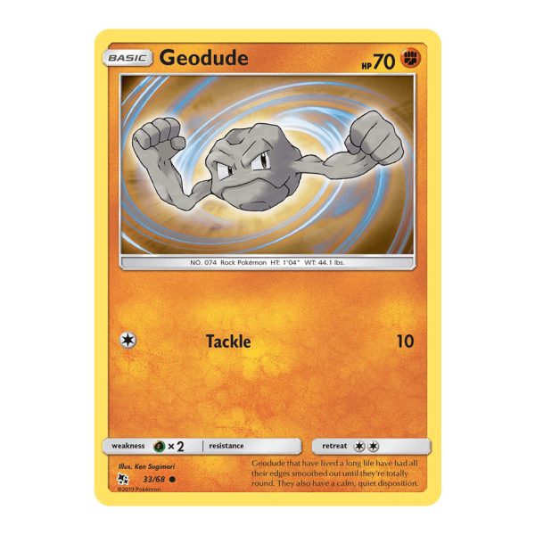 Geodude Hidden Fates 33