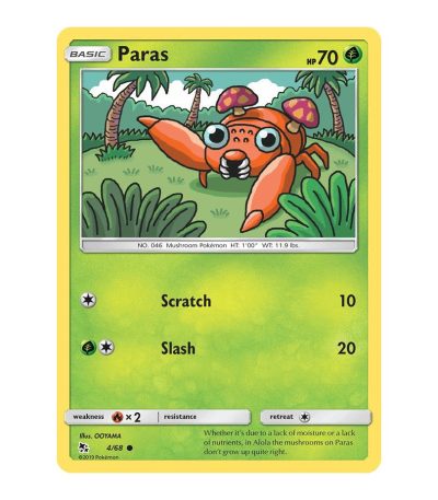 Paras Hidden Fates 4