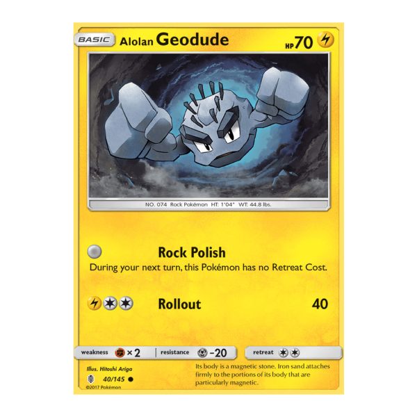 Alolan Geodude Guardians Rising 40