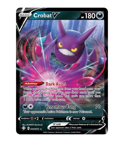 Crobat V Shining Fates 44