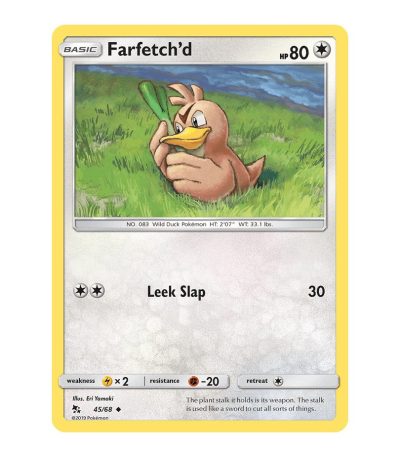 Farfetch’d Hidden Fates 45