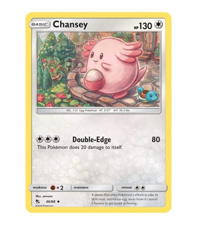 Chansey Hidden Fates 46