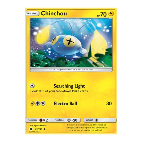 Chinchou Sun & Moon 49
