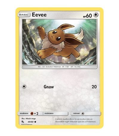 Eevee Hidden Fates 49