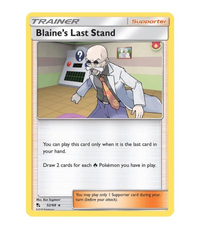 Blaine’s Last Stand Hidden Fates 52