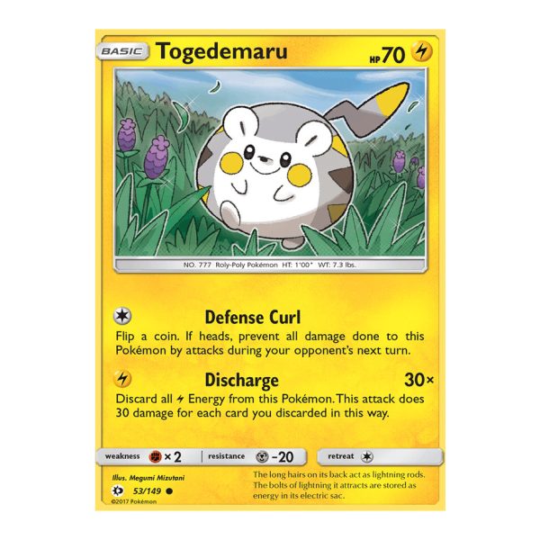 Togedemaru Sun & Moon 53