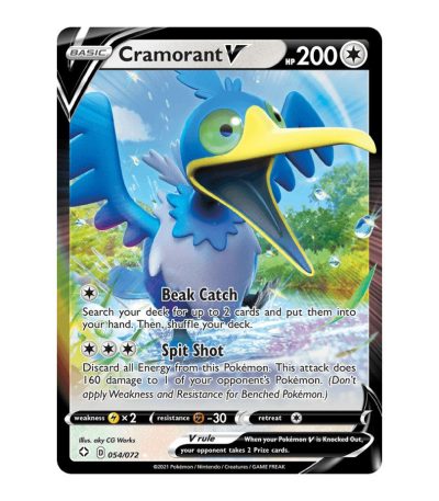 Cramorant V Shining Fates 54