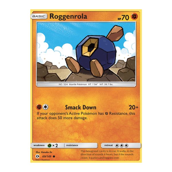 Roggenrola Sun & Moon 69