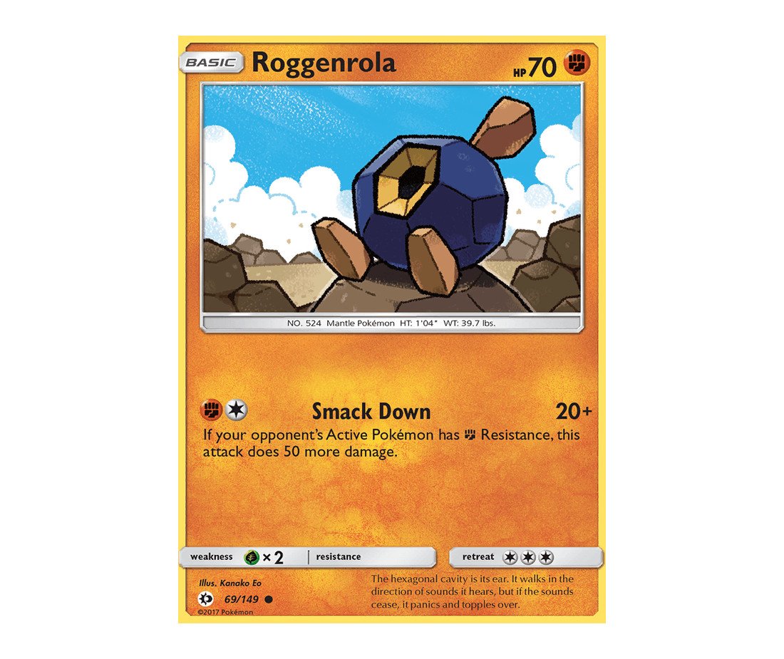 69-roggenrola-sun-moon-en.jpg Roggenrola Sun & Moon 69