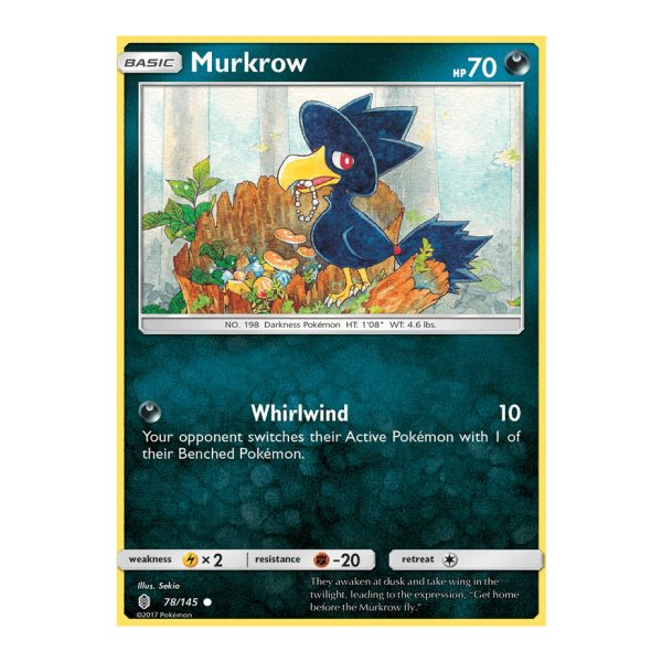 Murkrow Guardians Rising 78