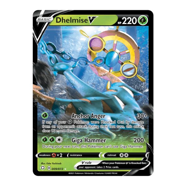 Dhelmise V Shining Fates 9