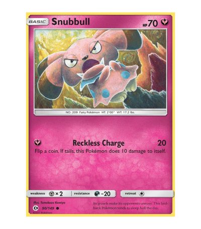 Snubbull Sun & Moon 90