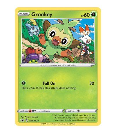 Grookey SWSH Black Star Promos SWSH070