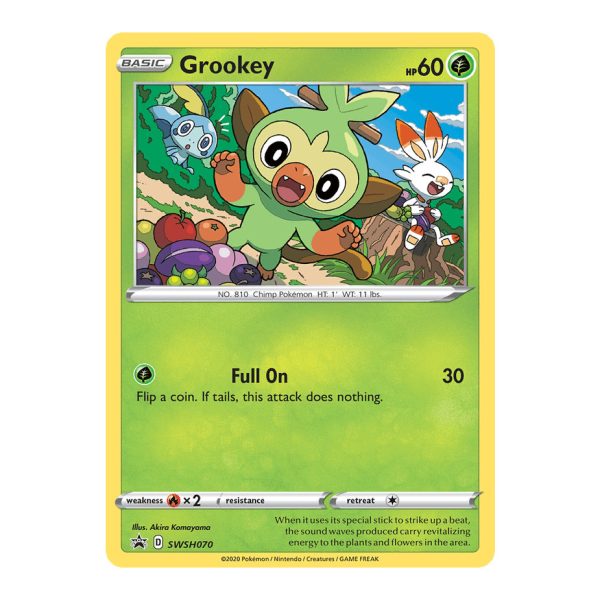 Grookey SWSH Black Star Promos SWSH070