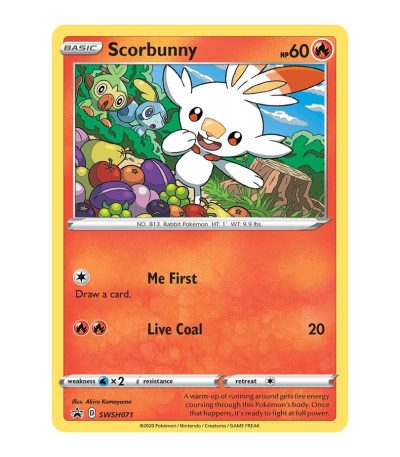 Scorbunny SWSH Black Star Promos SWSH071