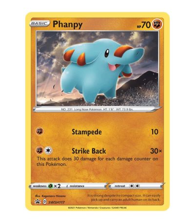 Phanpy SWSH Black Star Promos SWSH117