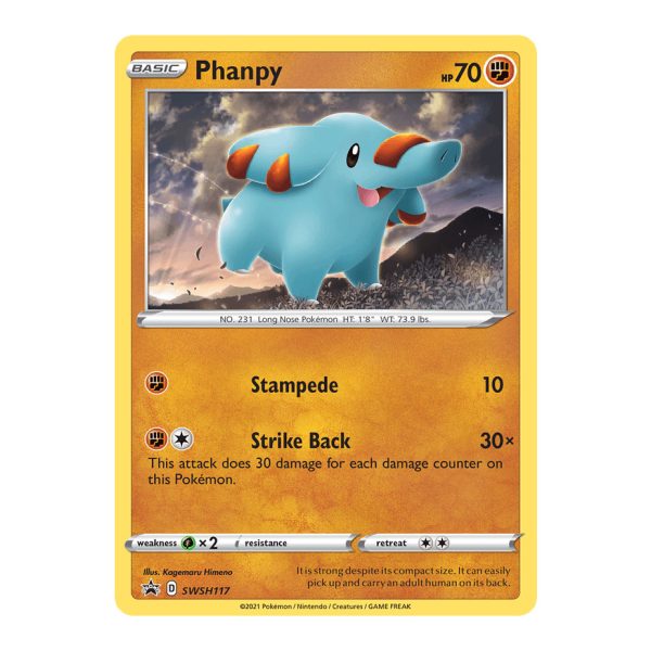 Phanpy SWSH Black Star Promos SWSH117