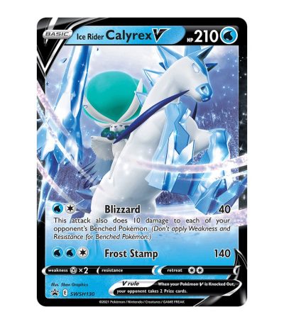 Ice Rider Calyrex V SWSH Black Star Promos SWSH130