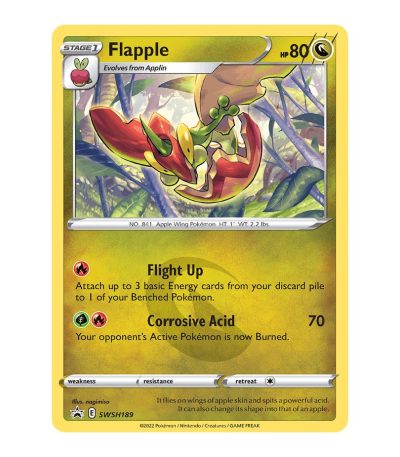 Flapple SWSH Black Star Promos SWSH189