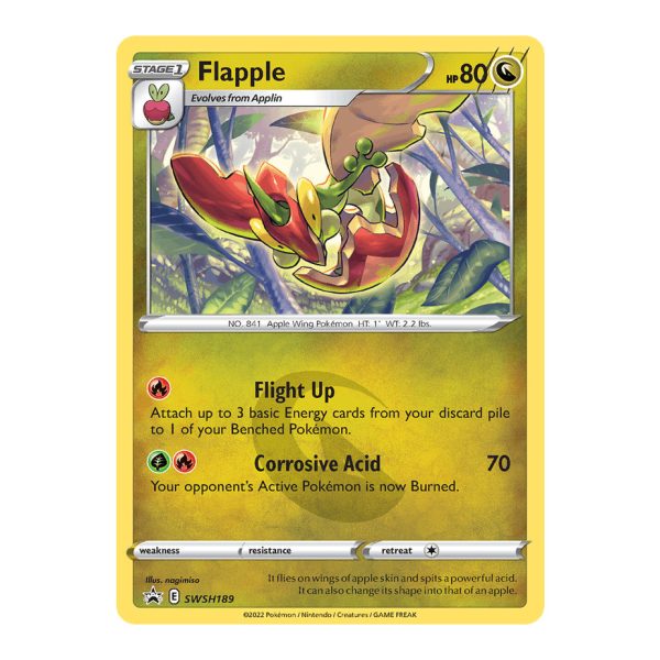 Flapple SWSH Black Star Promos SWSH189