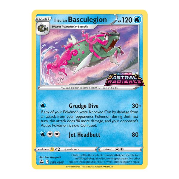 Hisuian Basculegion SWSH Black Star Promos SWSH205