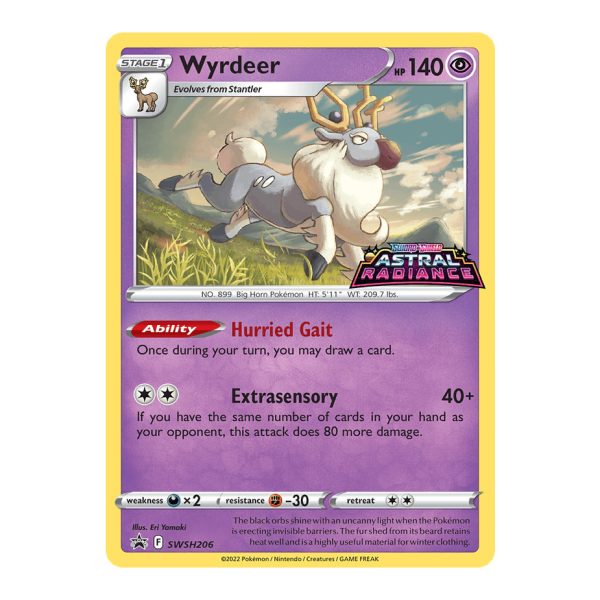Wyrdeer SWSH Black Star Promos SWSH206
